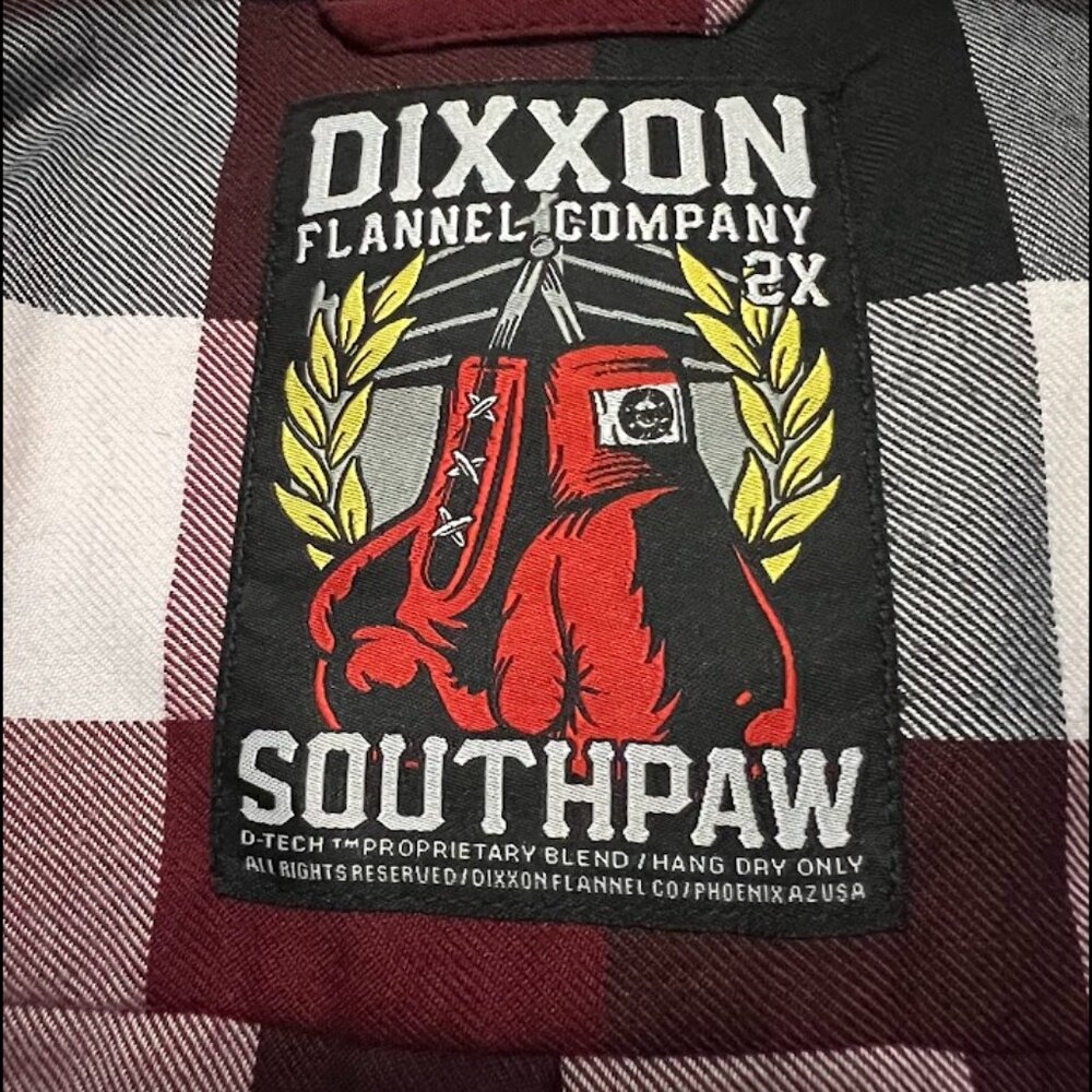 DIXXON FLANNEL CO SOUTHPAW SHIRT MENS